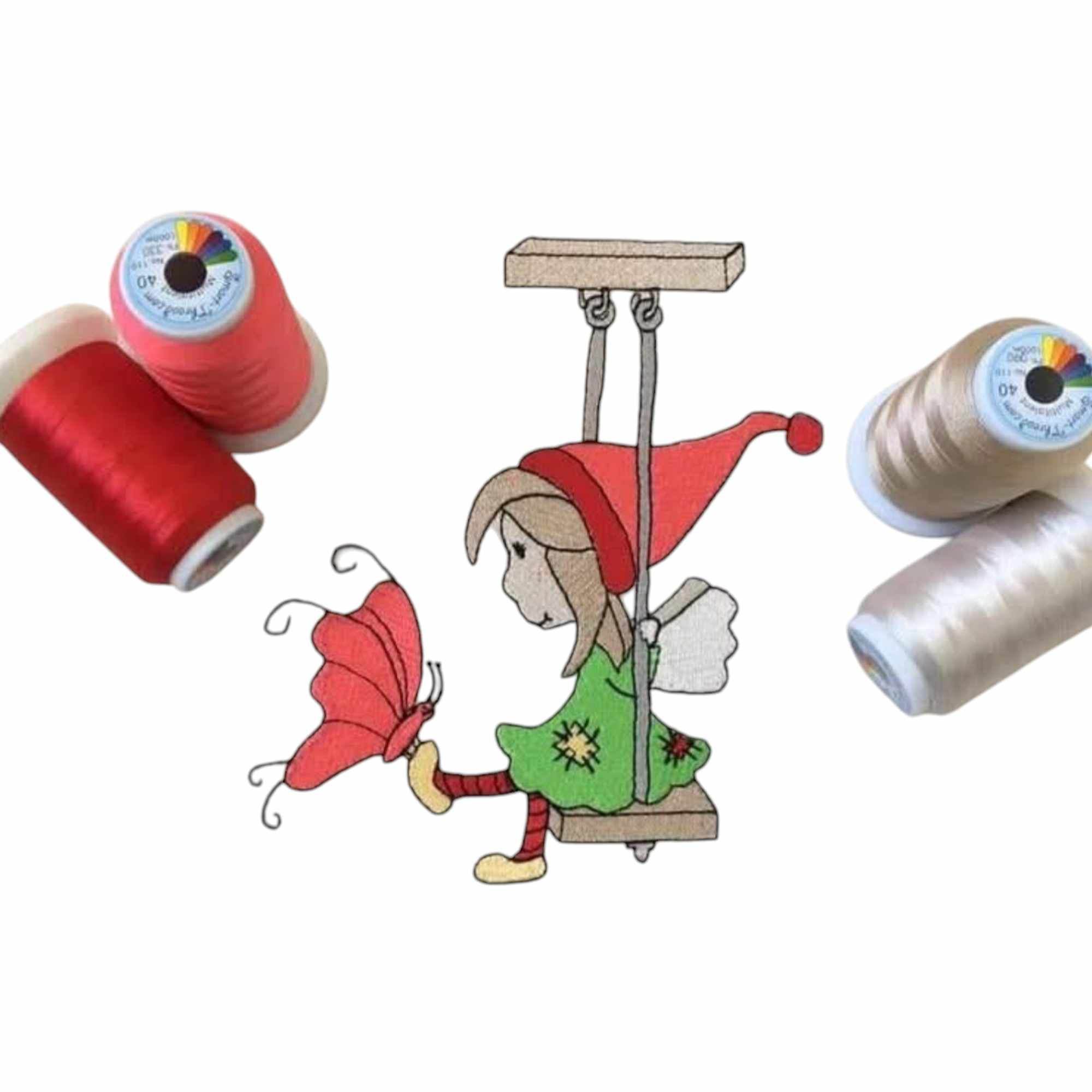 Lilly Vollstickdatei von Mibimo ab 13x16 in 5 Größen Stickdatei - Sewando