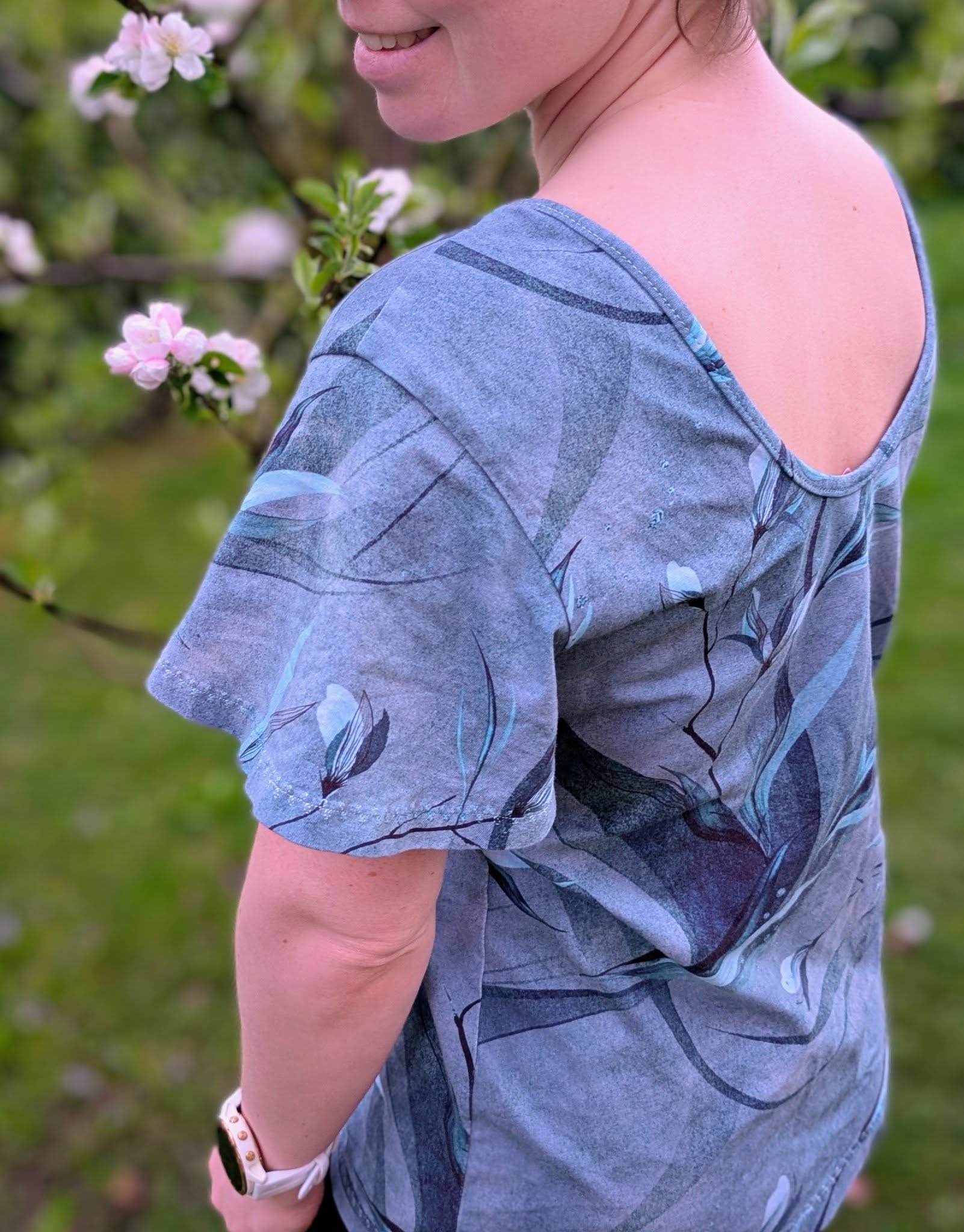 Kombipaket Malina Damen PLUS Add on– Schnittmuster Shirt, Longshirt & Kleid Gr. 32–48 - Sewando