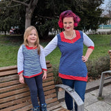 Kombi-Set: Malina – Schnittmuster für Mädchen (80-164) & Damen (32-48) - Sewando