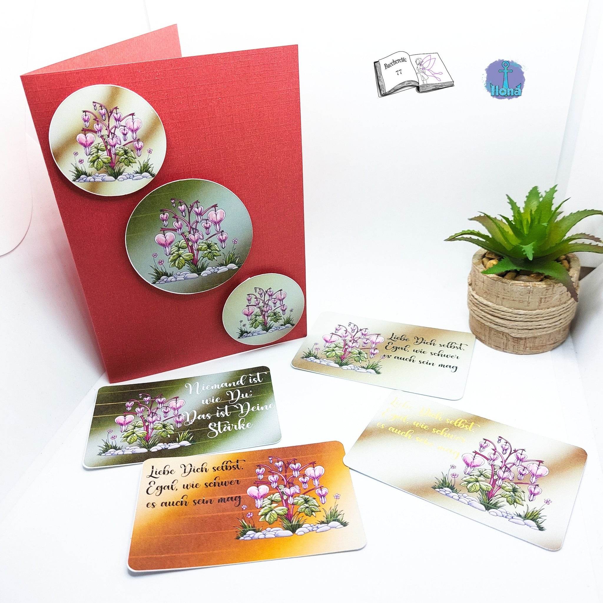 Digiset tränendes Herz Sublimation, Digistamp, Digipapier - Sewando