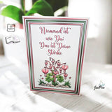 Digiset tränendes Herz Sublimation, Digistamp, Digipapier - Sewando