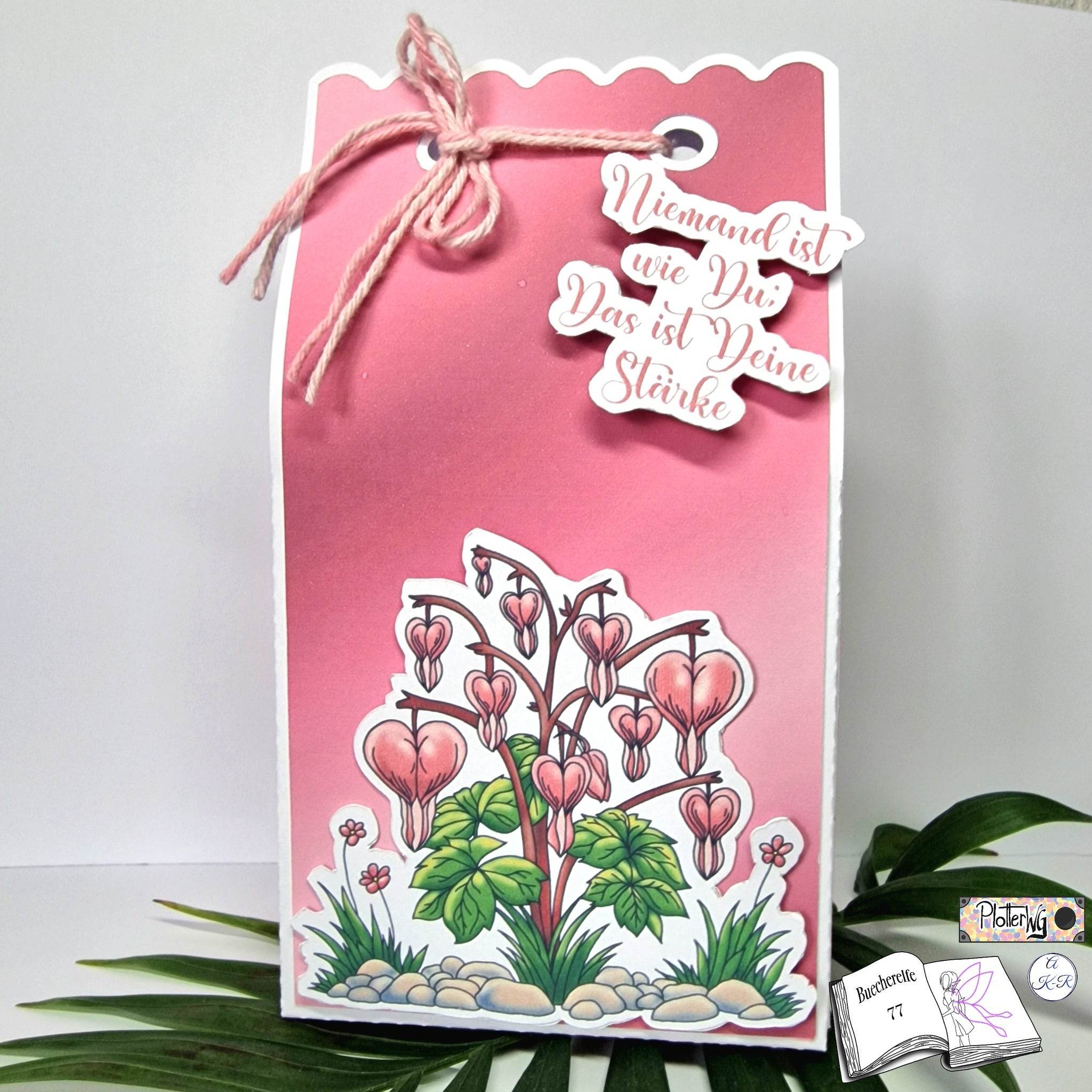 Digiset tränendes Herz Sublimation, Digistamp, Digipapier - Sewando