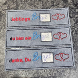 Stickdatei - Schokoriegel Hüllen "Engel"