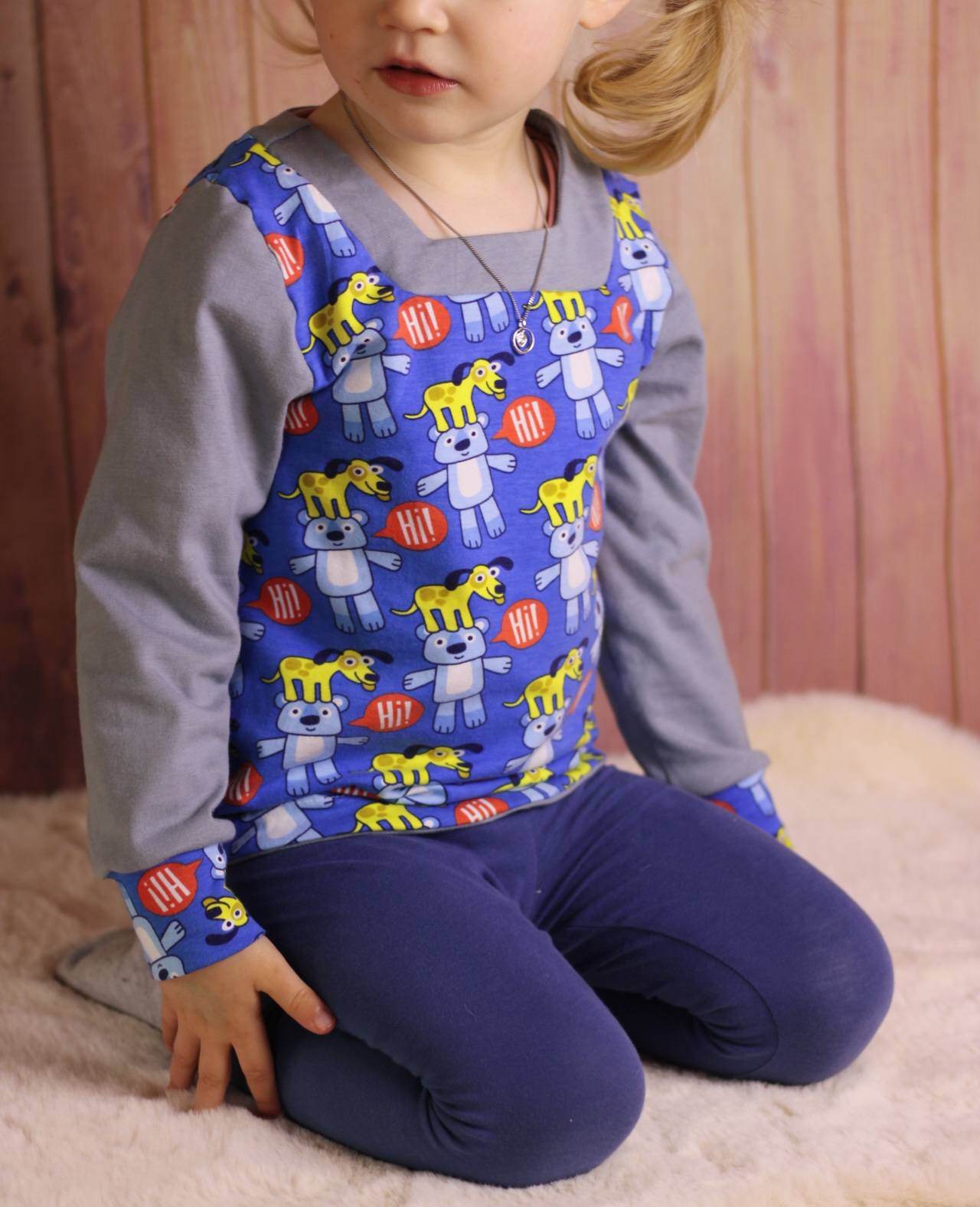 Kombi-Set: Malina – Schnittmuster für Mädchen & Damen mit Ärmel-Add-on für kreative Nähprojekte - Sewando