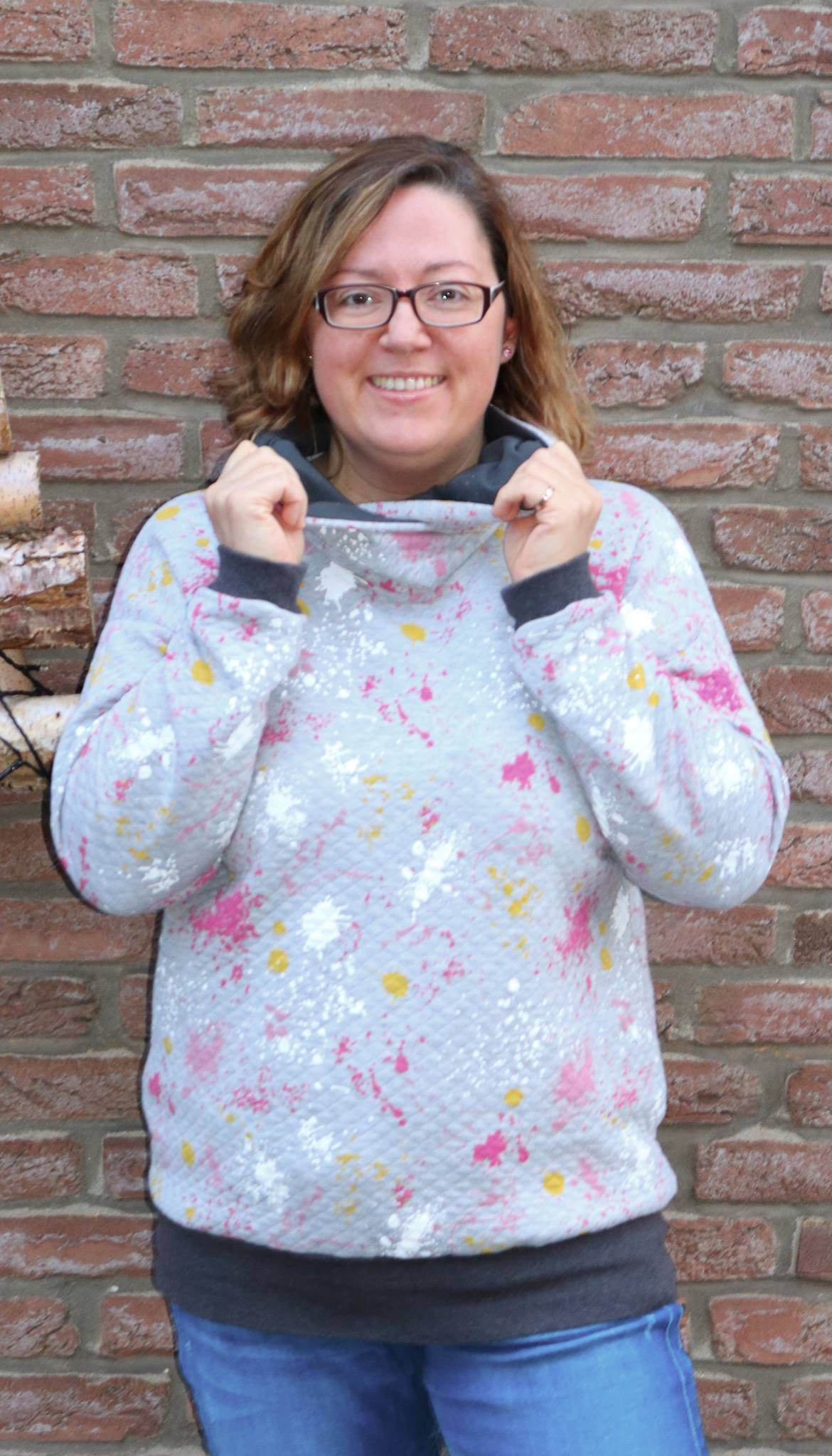 Schnittmuster Lia Hoodie Gr. 32 - 50 - Sewando