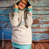 Schnittmuster Lia Hoodie Gr. 32 - 50 - Sewando