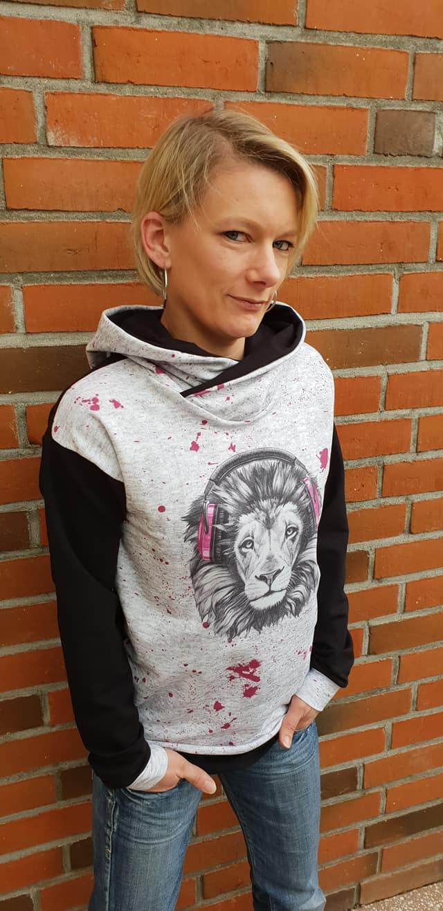 Schnittmuster Lia Hoodie Gr. 32 - 50 - Sewando