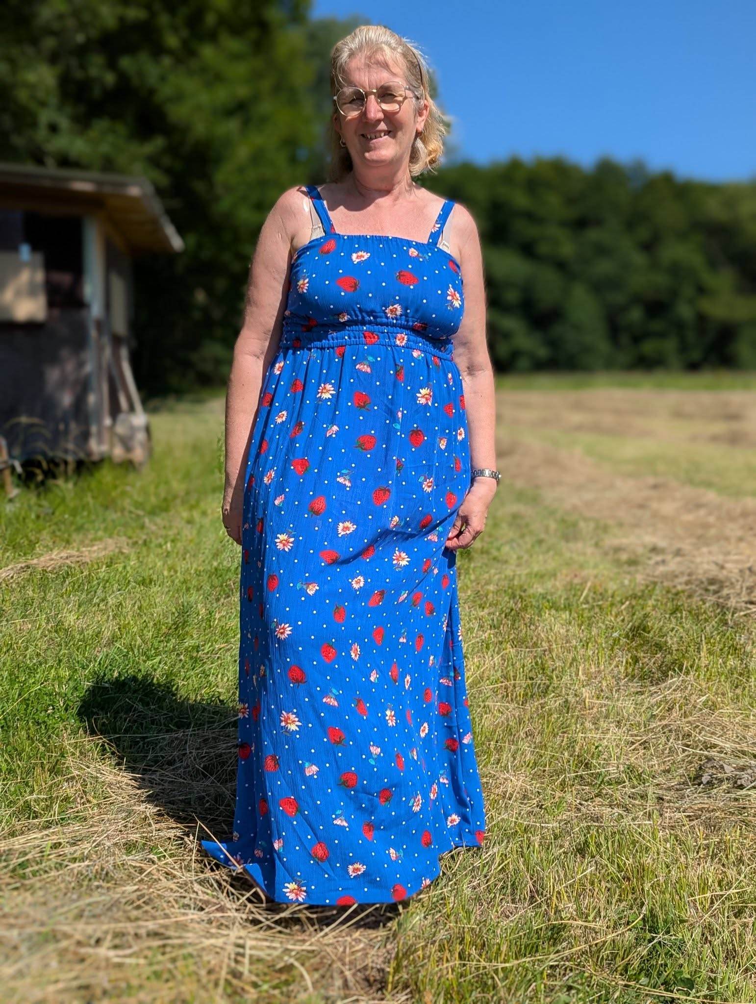 Schnittmuster Tunika, (Maxi)Kleid Easy Bandeau für Damen Größe 32-48 - Sewando