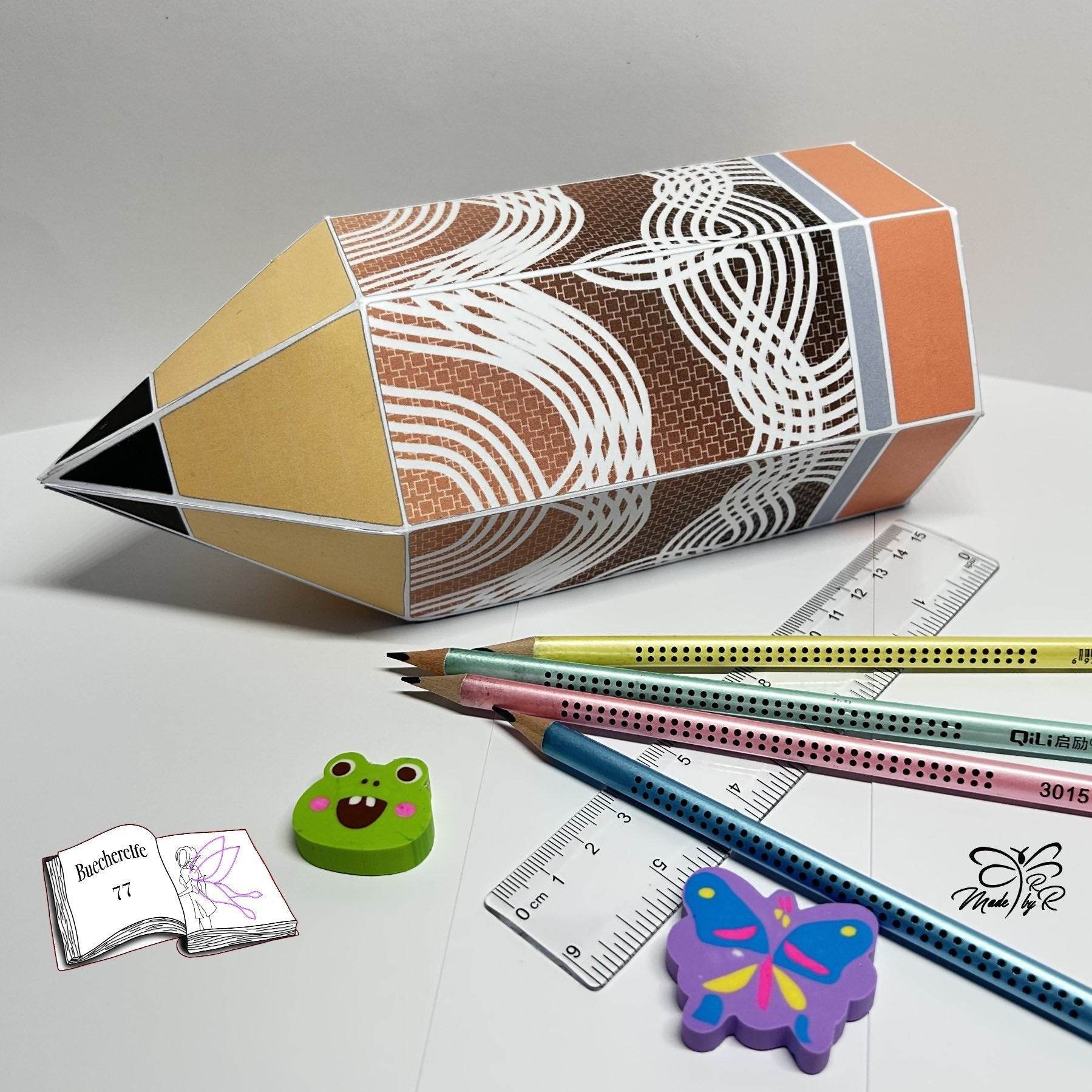 Digistamp Schul Wichtel Lina und Linus Sublimation, Plotterdatei, Digipaper ! - Sewando