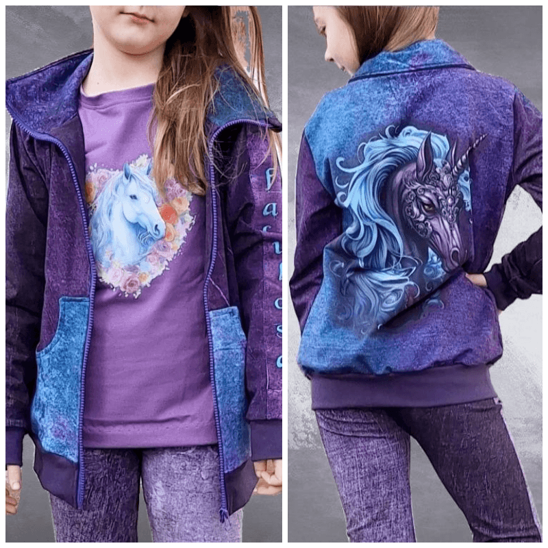 Schnittmuster Bounce Jacke Gr. 80 bis 152 - Sewando