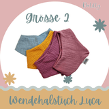 Nähanleitung Wendehalstuch Luca - Sewando