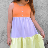 Schnittmuster Trägershirt und Kleid Mini Kathrin Gr. 86 - 164 - Sewando