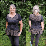 Schnittmuster Tunika, Shirt Aurora Gr. 32 bis 54 - Sewando