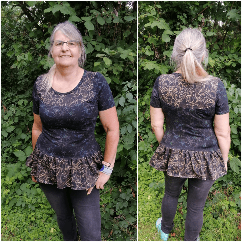 Schnittmuster Tunika, Shirt Aurora Gr. 32 bis 54 - Sewando