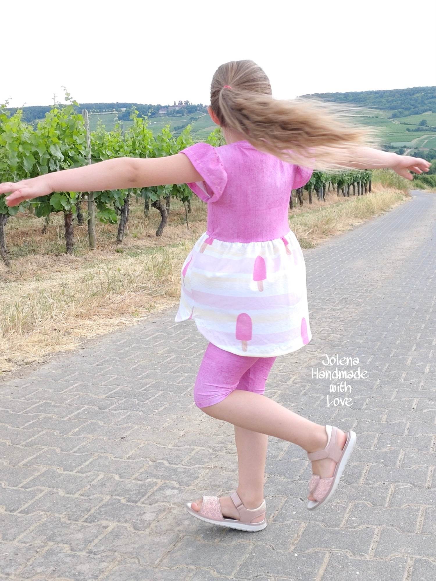 Schnittmuster Kleid / Tunika Raffsucht Gr. 80-140 - Sewando