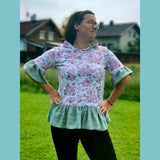 Sparpaket Schnittmuster Kelda Kapuzenpulli für Mädchen und Damen Gr 98- 134 und 32–48 - Sewando