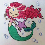 Meerjungfrau Stickdatei – magischer Tauchgang für deine Stickmaschine - Sewando