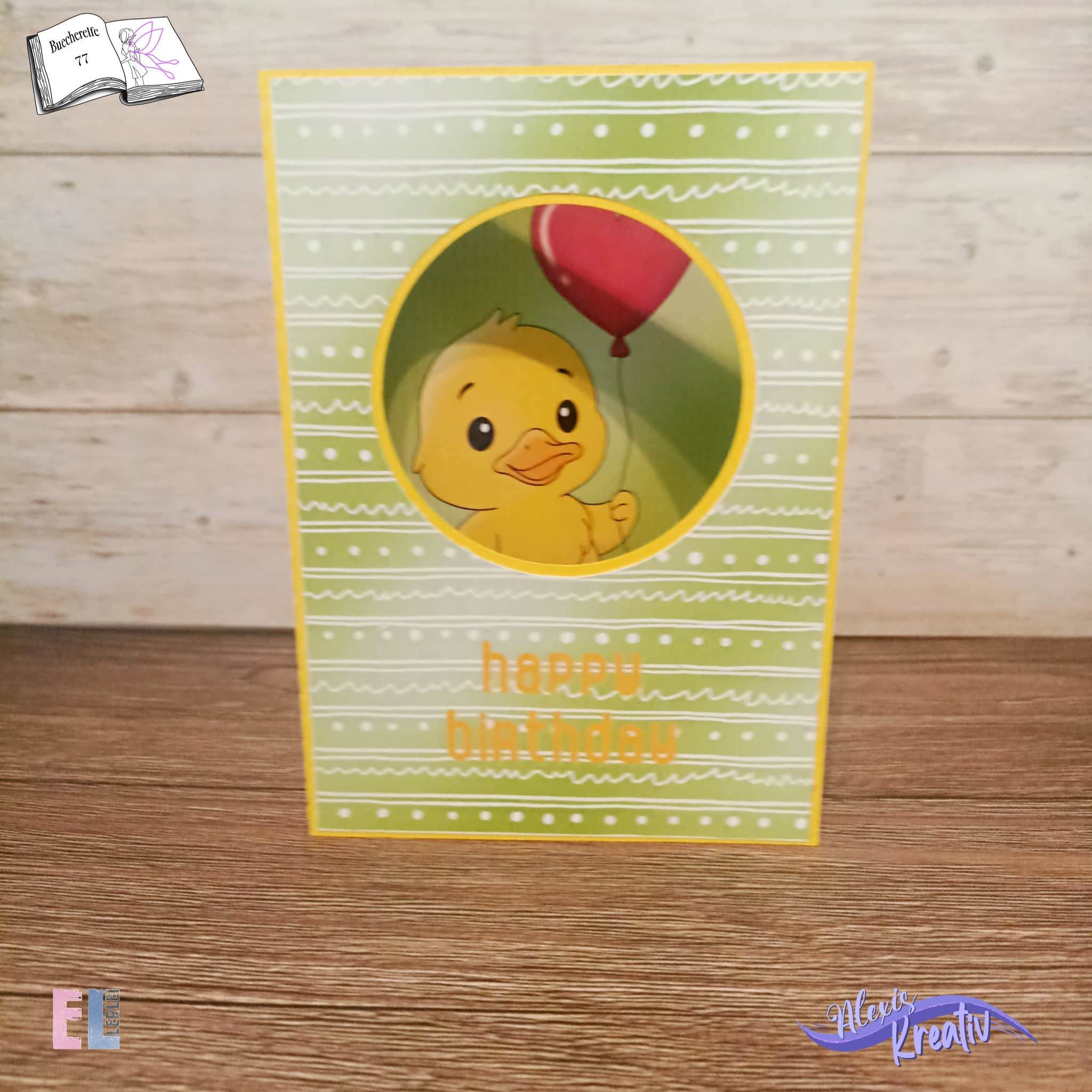 Plotterdatei Entenküken Knutschi Sublimation, Digistamp, Digipaper ! - Sewando