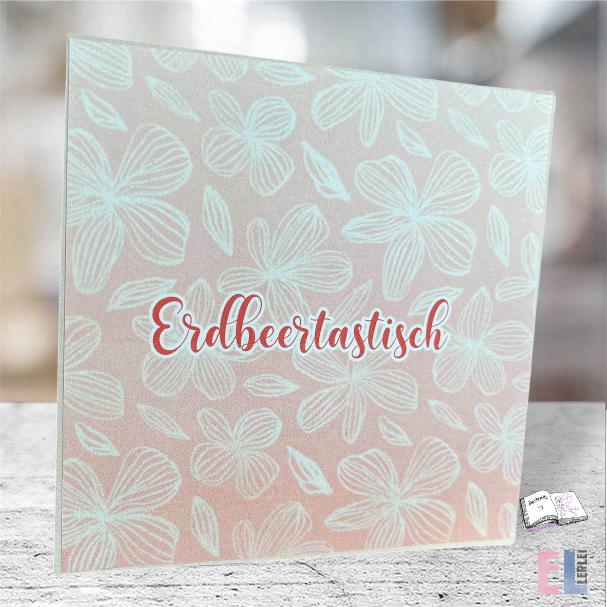 Plotterdatei Erdbeer Wichtel Hugo Sublimation, Digistamp, Digipaper ! - Sewando