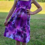 Schnittmuster Tunika, (Maxi)Kleid Easy Bandeau für Mädchen Größe 92-164 - Sewando