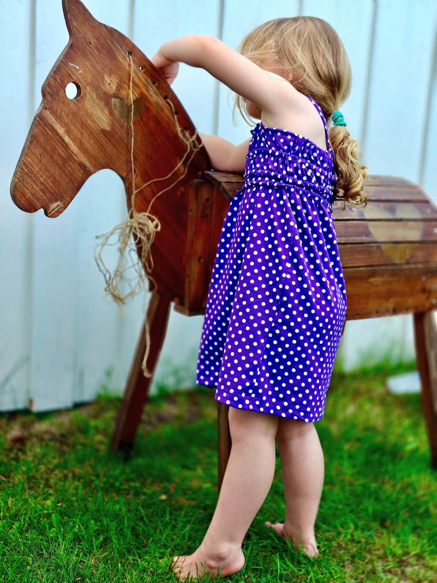 Schnittmuster Tunika, (Maxi)Kleid Easy Bandeau für Mädchen Größe 92-164 - Sewando