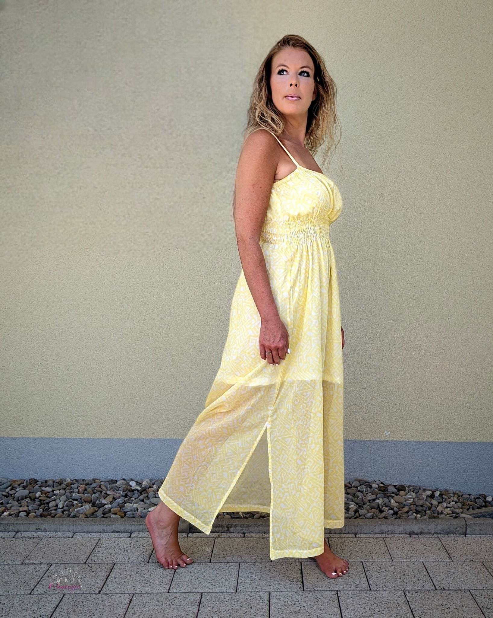 Schnittmuster Tunika, (Maxi)Kleid Easy Bandeau für Damen Größe 32-48 - Sewando