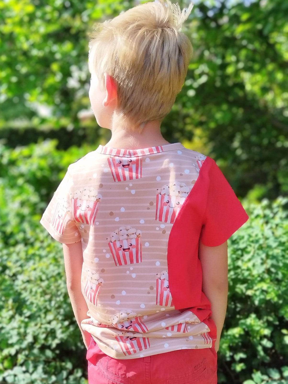 Langweiliges Shirt, Schnittmuster Grösse 50-164 - Sewando