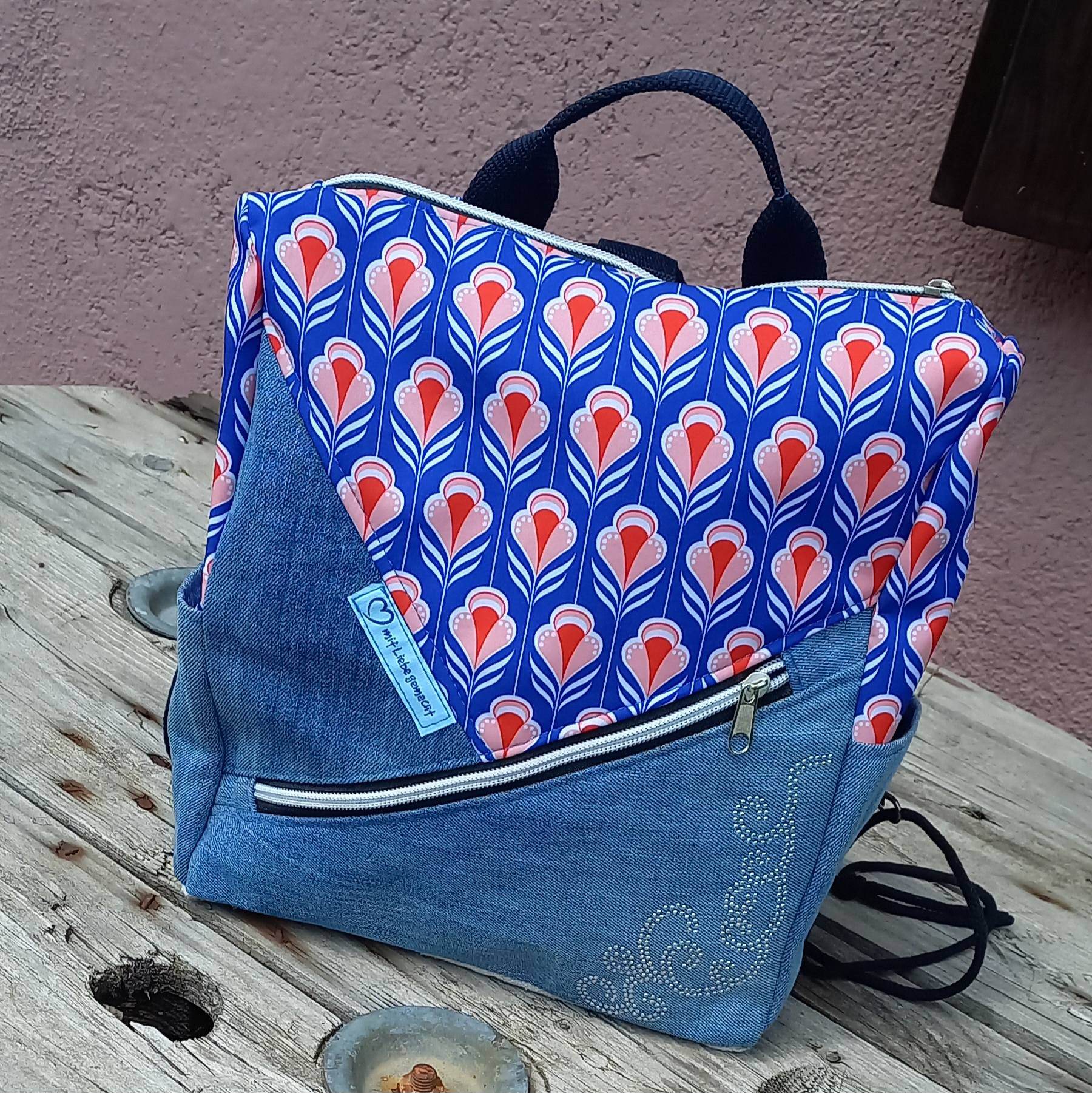 Schnittmuster Tasche/ Rucksack Peony - Sewando