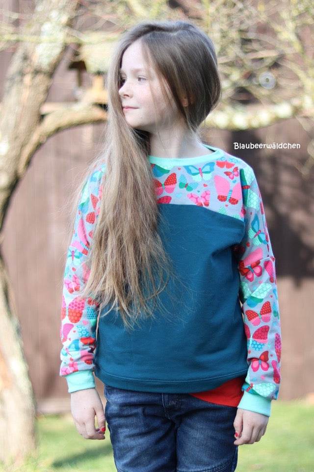 Schnittmuster Shirt/ Pullover Lara&Lars Gr. 68/74-152/158 - Sewando