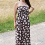 Schnittmuster Tunika, (Maxi)Kleid Easy Bandeau für Damen Größe 32-48 - Sewando