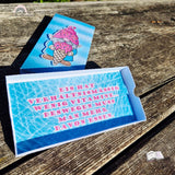 Plotterdatei Eiscreme Wichtel Bertie Sublimation, Digistamp, Digipaper ! - Sewando