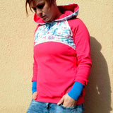 Schnittmuster Loona Hoodie Gr. 32 - 48 - Sewando