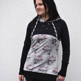 Schnittmuster Loona Hoodie Gr. 32 - 48 - Sewando