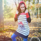 Schnittmuster Loona Hoodie Gr. 32 - 48 - Sewando