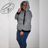 Schnittmuster Loona Hoodie Gr. 32 - 48 - Sewando