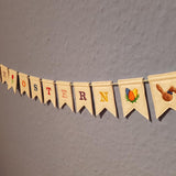 Mini-Wimpelkette "Frohe Ostern"