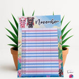 Kalender, Familienplaner 2026 zum Drucken - Sewando