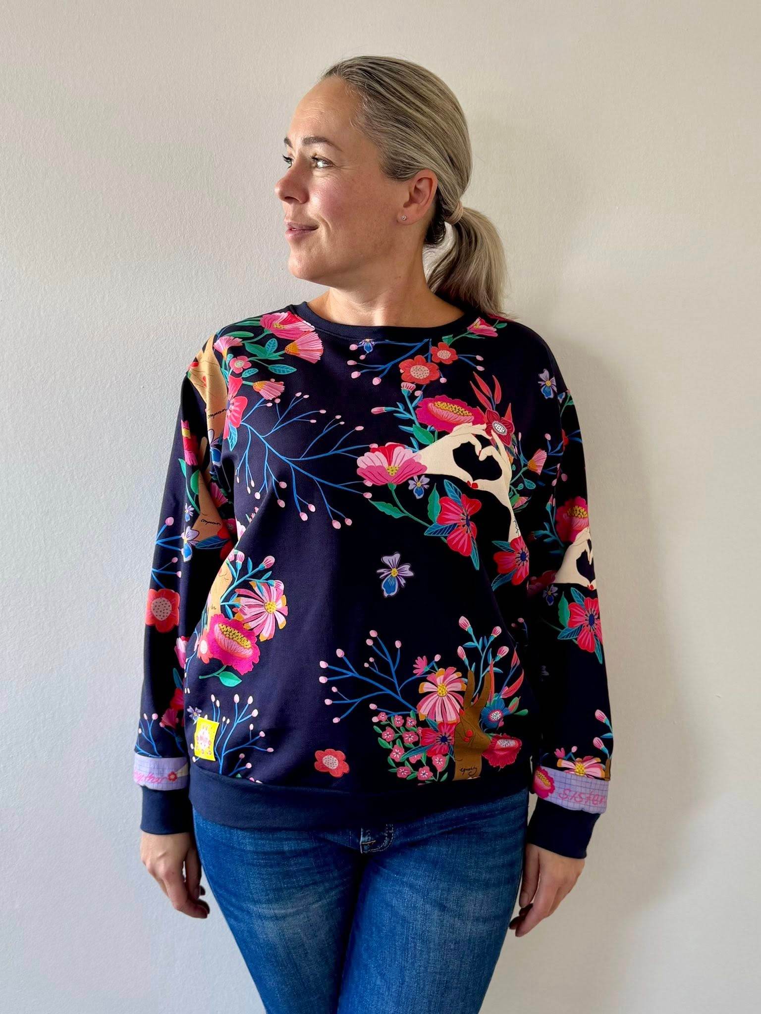 Hoodie MELFI Gr. 32-56 Schnittmuster PDF Ebook - Sewando