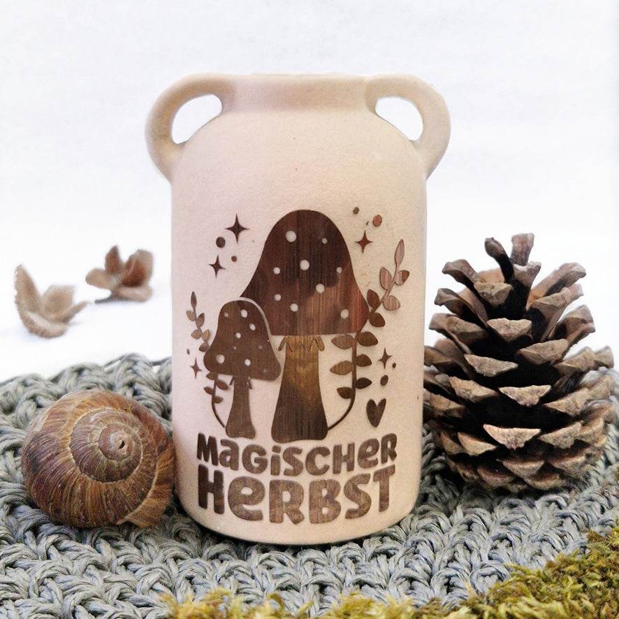 Plotterdatei Magic Autumn Herbst Kürbis Pilze - Sewando