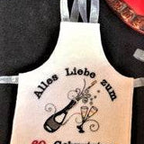 Stickdatei - Flaschenschürzen für runde Geburtstage - Sewando