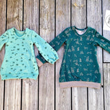 "Miss Leyna" raffinierter Kinderpulli in 92- 140