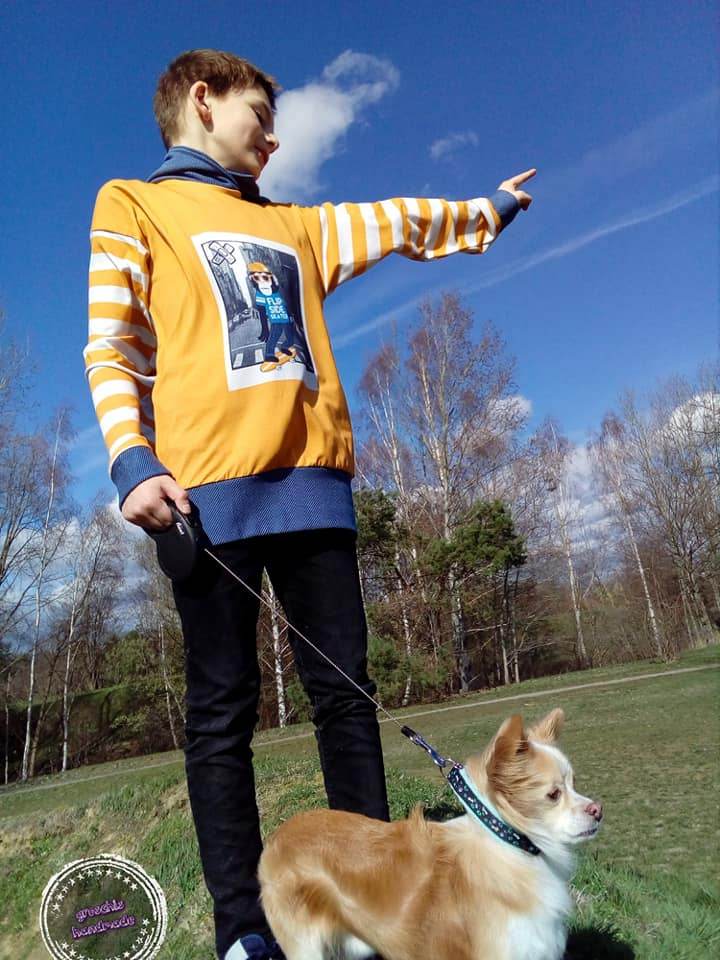 Schnittmuster Mini Lia Hoodie Gr. 92-152 - Sewando