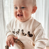 schwarze Schwanenbabys Bügelbilder "Jedida"