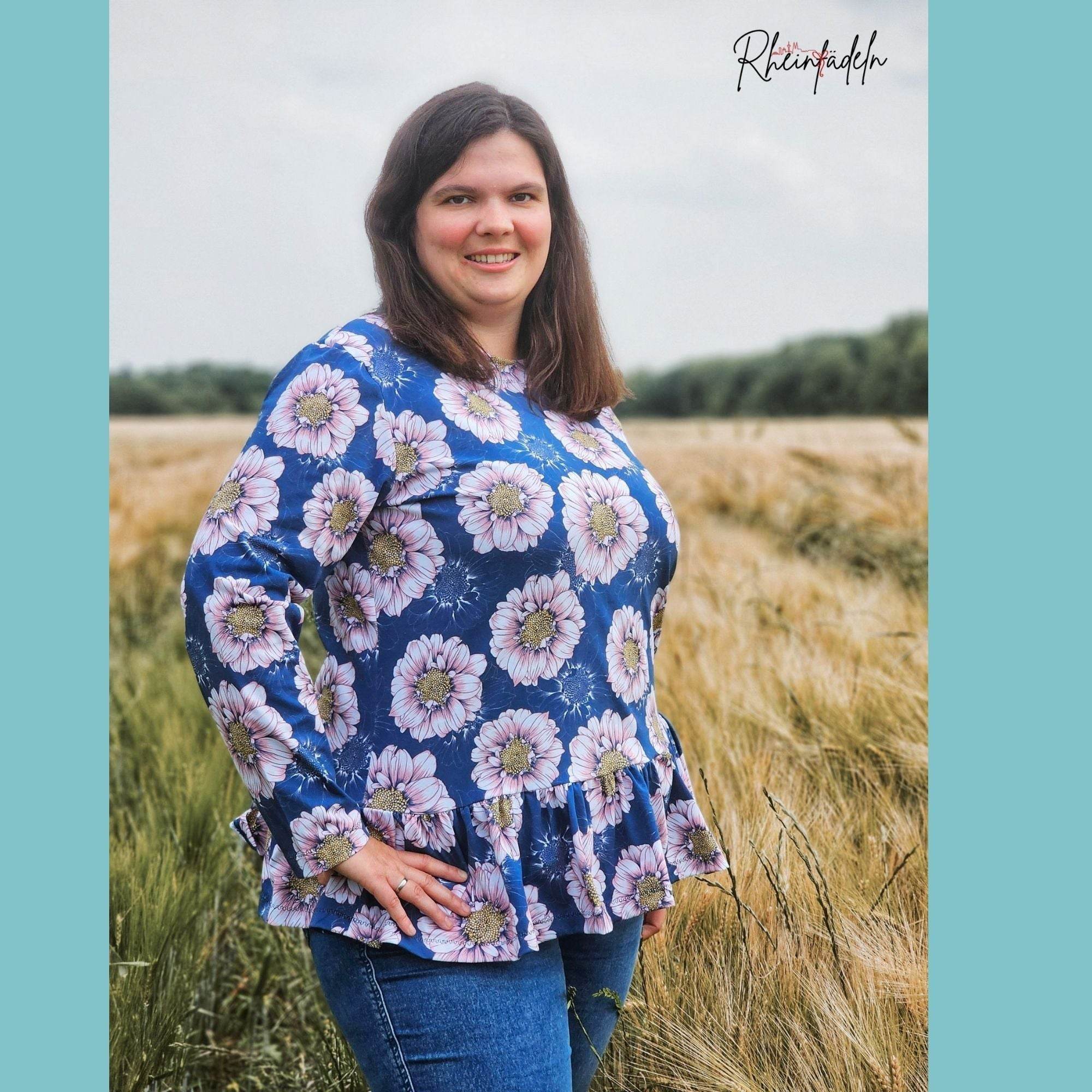 Sparpaket Schnittmuster Kelda Kapuzenpulli für Mädchen und Damen Gr 98- 134 und 32–48 - Sewando