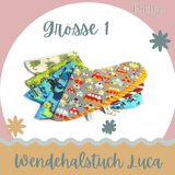 Nähanleitung Wendehalstuch Luca - Sewando