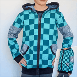 Schnittmuster Sweatjacke Benny Gr. 86 bis 152 - Sewando