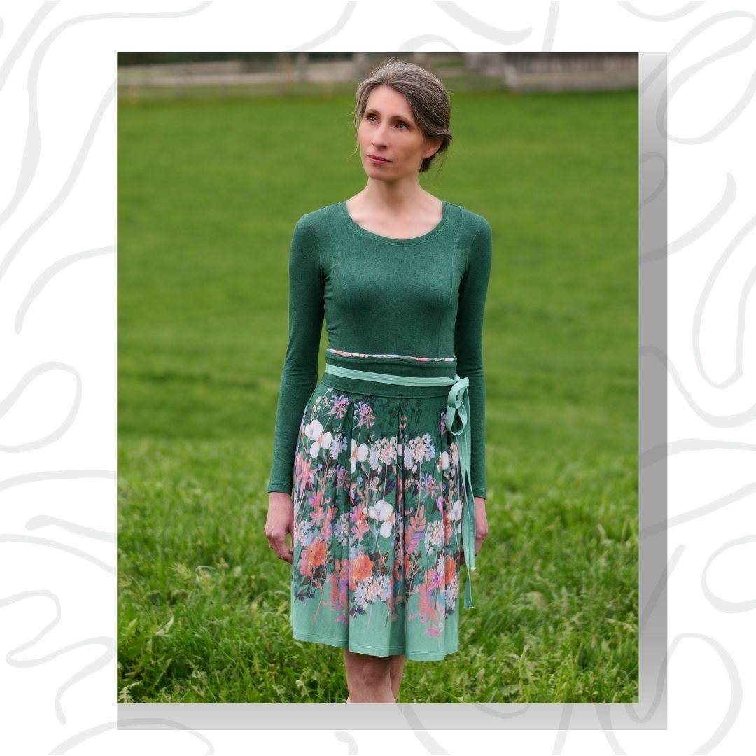 NÉA - DAMENKLEID - 2 STYLES - EBOOK - 32-46 Schnittmuster - Sewando