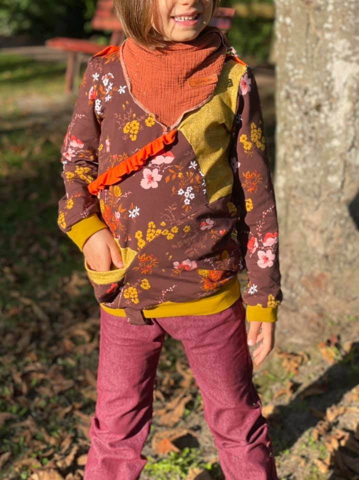 Schnittmuster Wavelove Shirt Gr. 74 bis 152 - Sewando