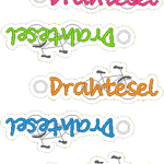 Stickdatei Schlüsselanhänger - Fahrrad & Drahtesel - Sewando