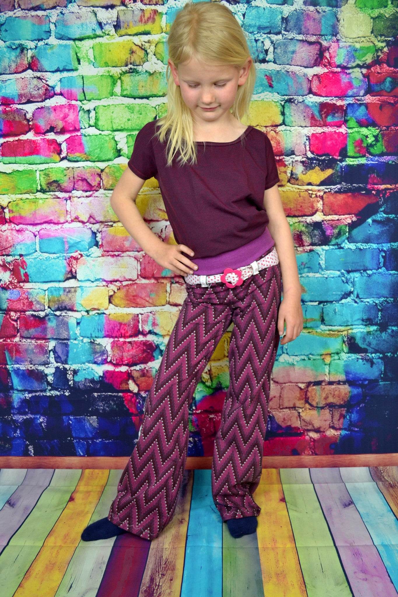 Schnittmuster Annegrete Hose Gr. 104 - 158 - Sewando